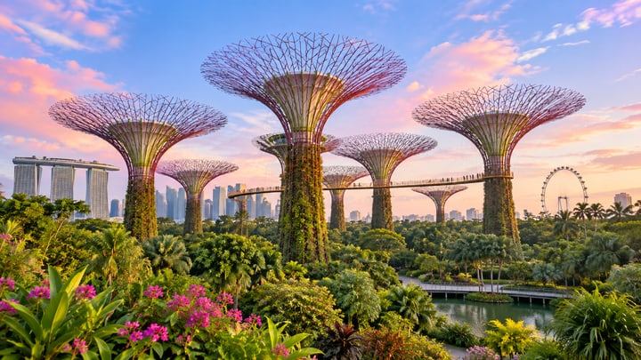 Gardens by the Bay in Singapore